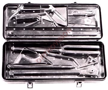Angled-Blade-Plate-Instrument-Set - Stainless Steel, 12x6x2 Inches, 10 Blades | Precise Cuts, Durable Blades, Versatile Angles