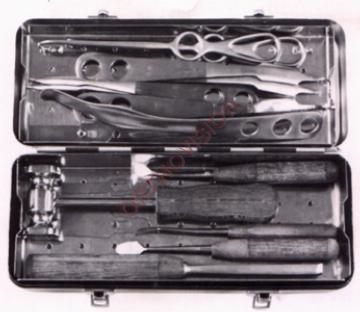 General-Instrument-Set - Stainless Steel, 30x20x5 cm | Durable Tools, Precise Instruments, Complete Set, Easy Storage