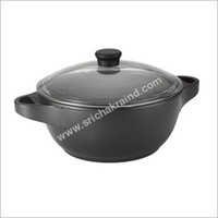 Non Stick Cookware - 304 Stainless Steel, Flat Bottom, Ss And Bakelite Handle, Lid, Lightweight, Fuel Efficient, Non-stick Surface, Various Sizes, Durable Designs