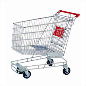 Stainless Steel Shopping Trolley