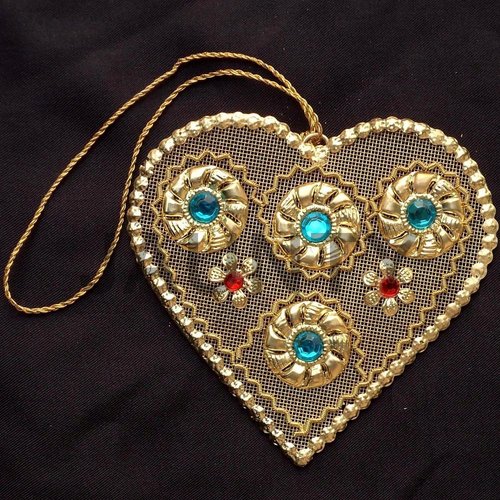 Metal Heart Charms