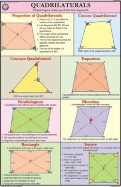 Quadrilateral For Mathematics Chart