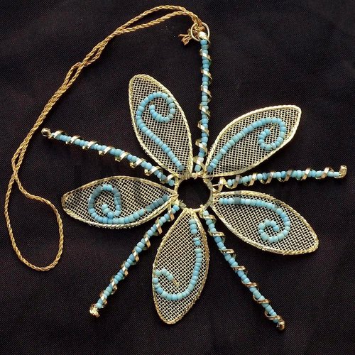 Metal Flower Charms