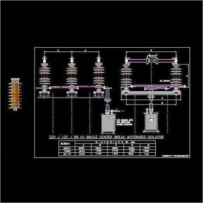 Center Break Type Isolator