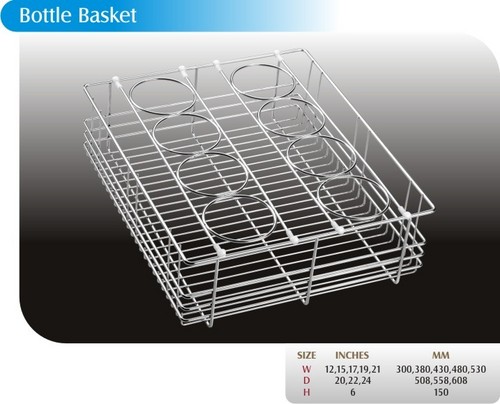 Stainless Steel Bottle Basket