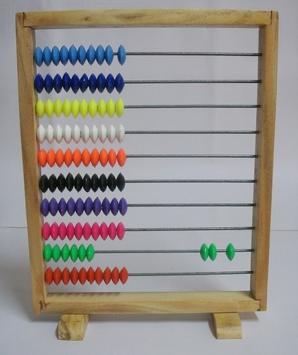 Wooden Abacus For Mathematics kit By N. C. KANSIL & SONS