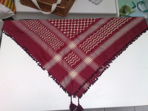 Multicolored Arafat Scarves