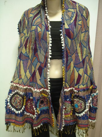 Wool Lycra Stoles