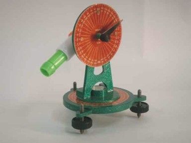 Multi Colour Theodolite Model For Mathematics Kit