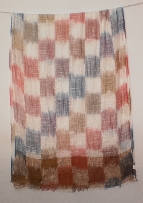 Multi-Check Handloom Stoles