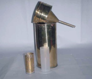 Brass Rain Gauge For Mathematics
