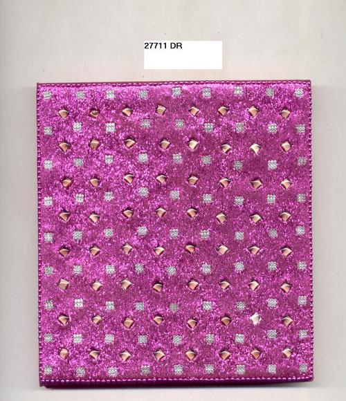 Decorative Diary - Paper, 6x6 Inches, Pink | Elegant Design, Durable Cover, Embellished, 100 Pages