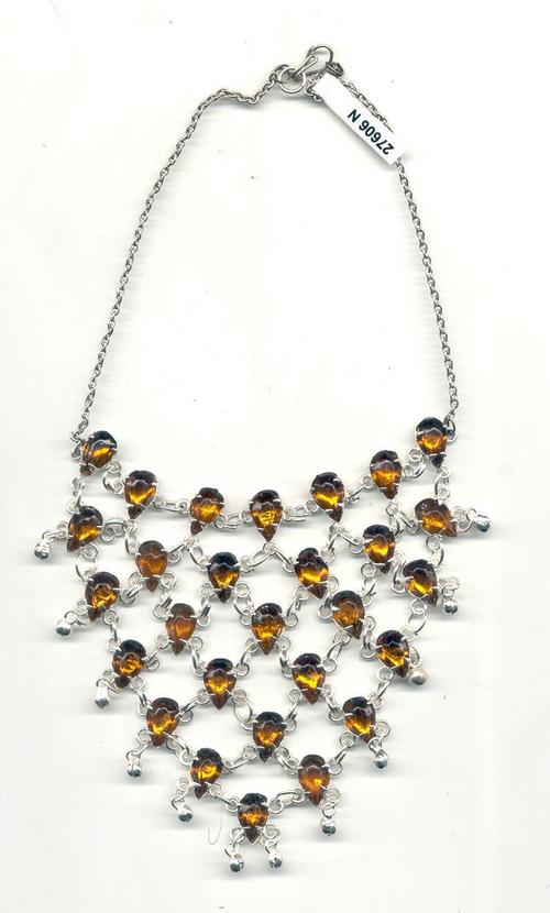 Ladies Net Pattern Necklace