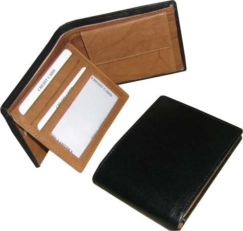 Black Leather Wallets
