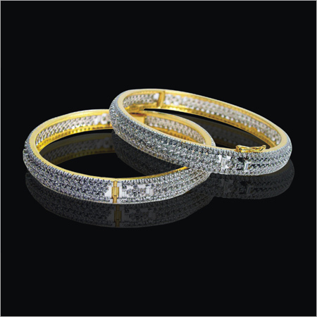 Gold Diamonds Bangles