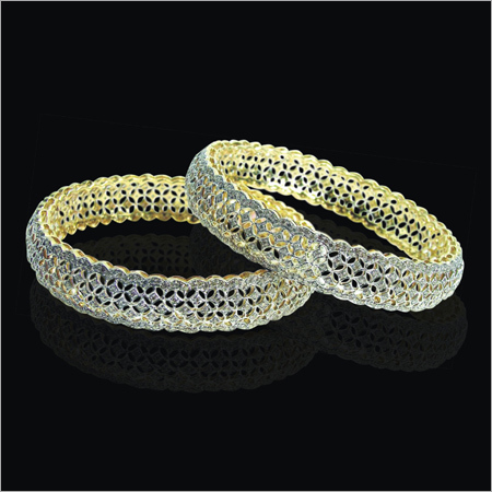 Gold Diamonds Bangles