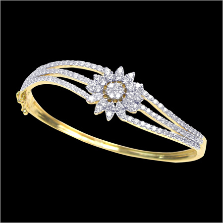 Gold Diamond Bracelet - 18k Yellow Gold, 2.93 ct Diamonds, 15.01 g Gross Weight | Luxury Design, Elegant Style, Fine Craftsmanship