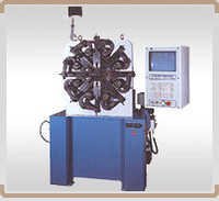 12 Axis Wire Spring Making Machine - Max Wire Feed 10000mm, Wire Diameter 1.2-4.5mm , Reliable Performance, Low Power Consumption