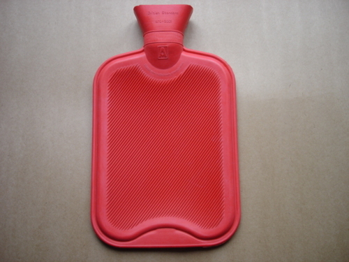 Rubber Metal Cap Hot Water Bottle