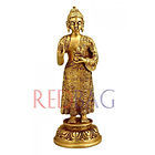 "The Medicine Buddha" - Brass Sculpture