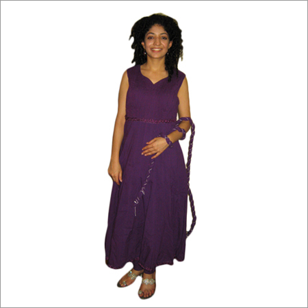 Ladies Cotton Salwar Suits - Cotton, Size S-XL, Purple | Comfortable Fabric, Stylish Design, Wrinkle-Resistant
