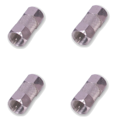 F Type Plug - Aluminum Silver | Flexible Design, Excellent Insulation, Suitable for Diverse Industrial Applications