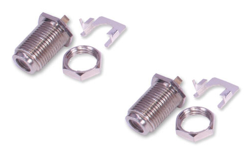 F Sockets - Aluminum Material, Silver Color, Painted Finish | Durable and Versatile Aluminum Sockets for Various Applications