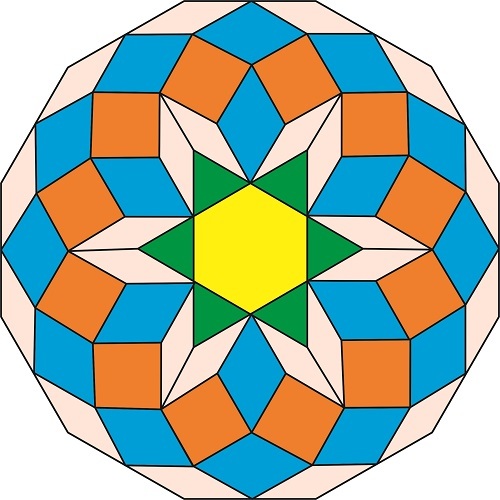 Educational Pattern Blocks For Mathematics