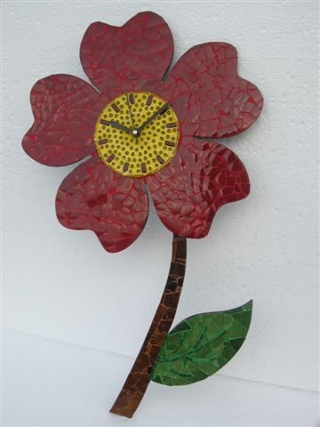 Flower Wall Clock