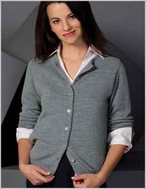 Uniform Sweaters - Wool Blend XS-XXL, Gray | Warmth, Comfort, Durable, Professional Look, Easy Care
