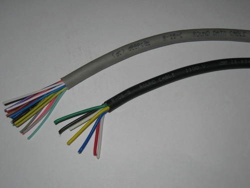 Power Cable - Color: Gray And Black