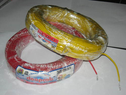 Flexible Wire - Color: Red And Yellow