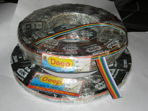 Ribbon Flat Wire - Color: Black