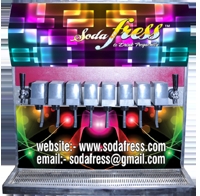 6 Plus 1 Soda Fountain Machine