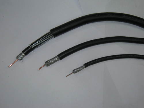 Rg11 Co-Axial Armoured & Unarmoured Wire - Color: Black