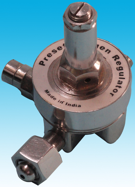 Preset Oxygen With Safety valve