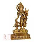 &#39;पार्वती बेबी गणेश और कार्तिकेय के साथ&#39; - पीतल की मूर्ति