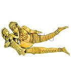 King & Queen' Decorative Brass Betelnut Cutter