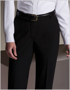 Business Casual Pants & Skirts - Polyester Blend, Multiple Sizes, Black | Professional Look, Comfortable Fit, Versatile Style