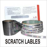 Scratch Off Hologram Labels