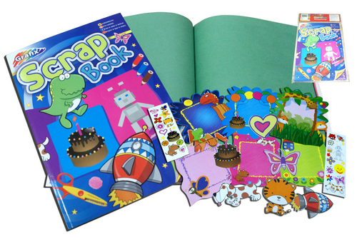 SCRAP BOOK AND ACCESSORIES PACK