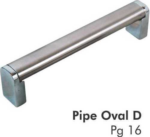 Pipe Oval D - Stainless Steel 20mm x 150mm Brushed, Elegant Durable Modern Design