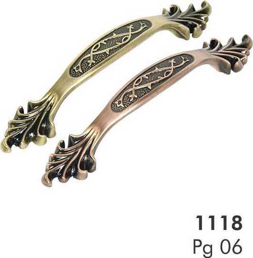 setuz 1118 - Metal Alloy 120x30x25mm, Antique Brass Finish | Antique Look, Elegant Design, Provincial Style