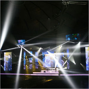 Blue Beam Led Effect Lights