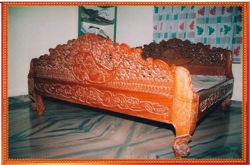 Teak Wood Bed