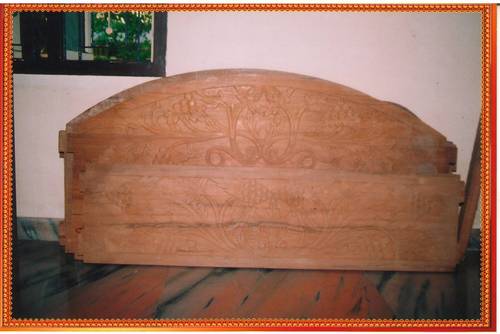 Teak wood cot