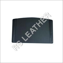 Black Leather Arched Desk Blotter