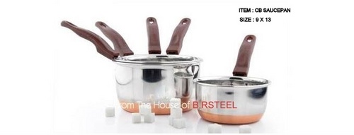 Copper Bottom Saucepan