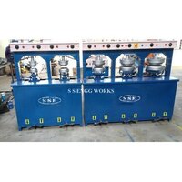 Areca Leaf Plate Making Machine - 4 To 12 Inch Plate Size, Blue Painted, 240v Plc Control, Semi-automatic, 2000-2500 Plates/8 Hours