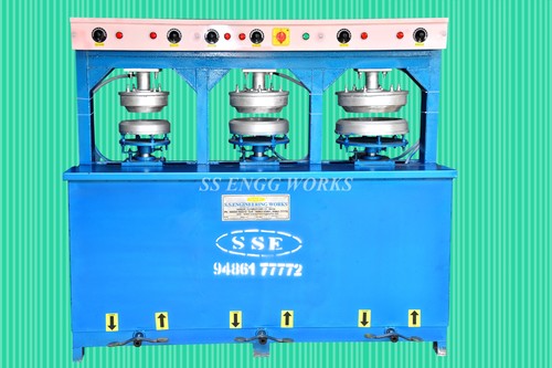 Fully automatic areca leaf plate making machine